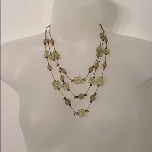 Necklace with bracelet